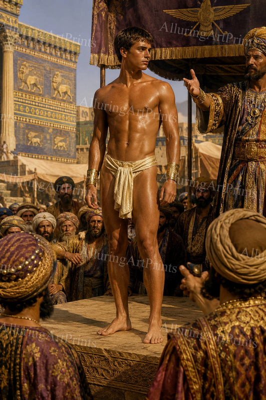 Male Model Warrior Muscular - G959