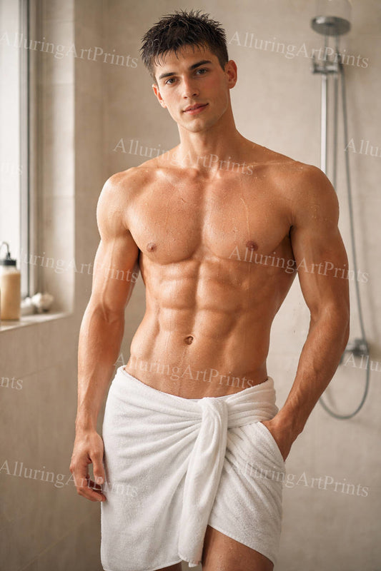 Male Model Warrior Muscular - G962