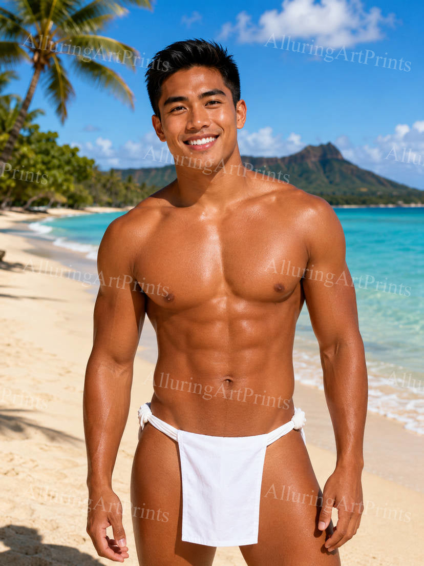 Male Model Muscular - G963