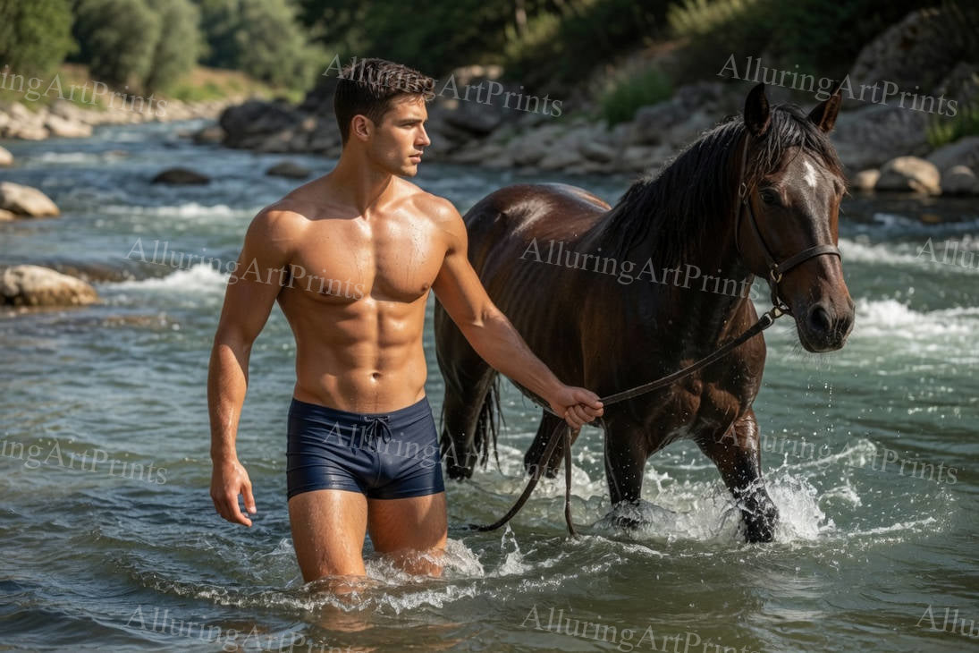 Male Model Muscular - G966