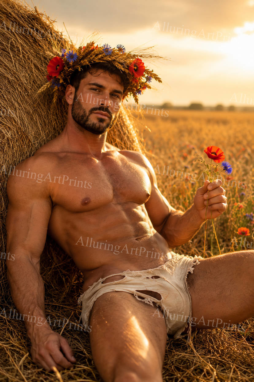 Male Model Muscular - H109