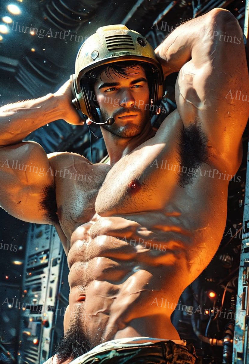 Male Model Muscular - H125