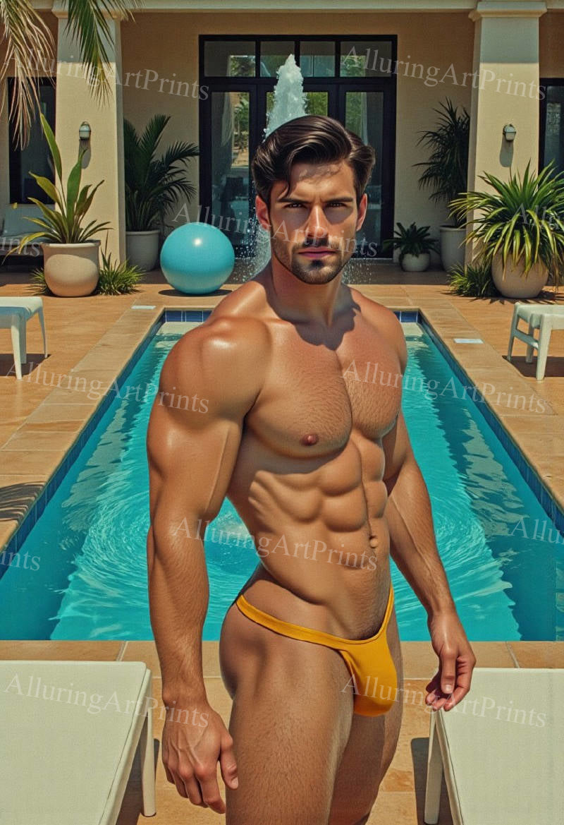 Male Model Muscular - H127