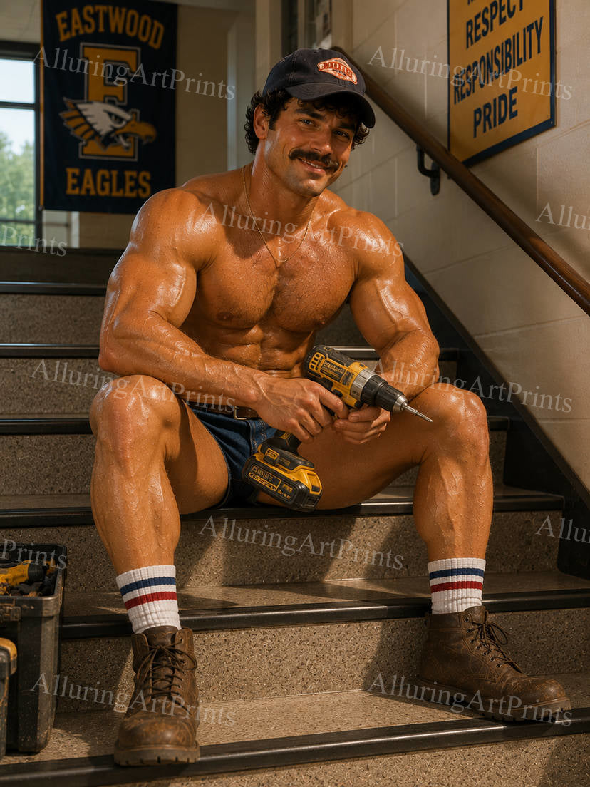 Male Model Muscular - H131