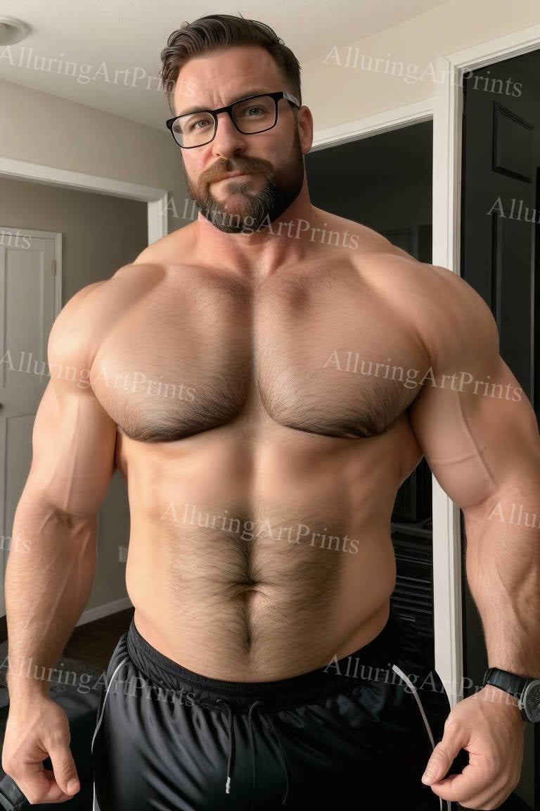 Husky Male Model Muscular - H192