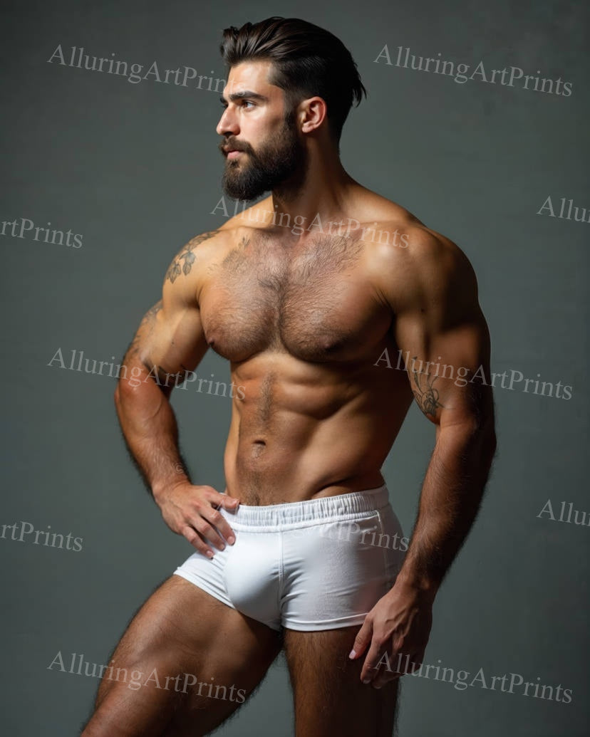 Male Model Muscular - H254