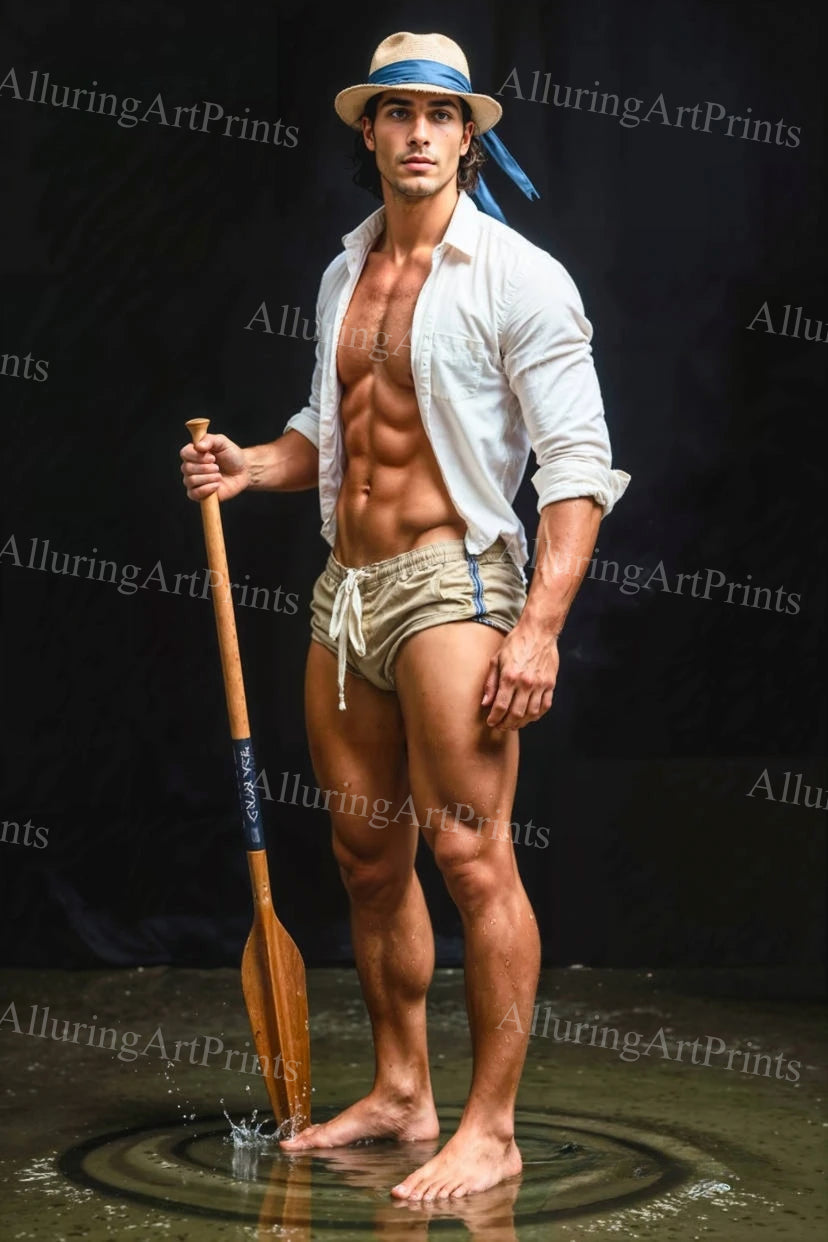 Male Model Muscular - H256