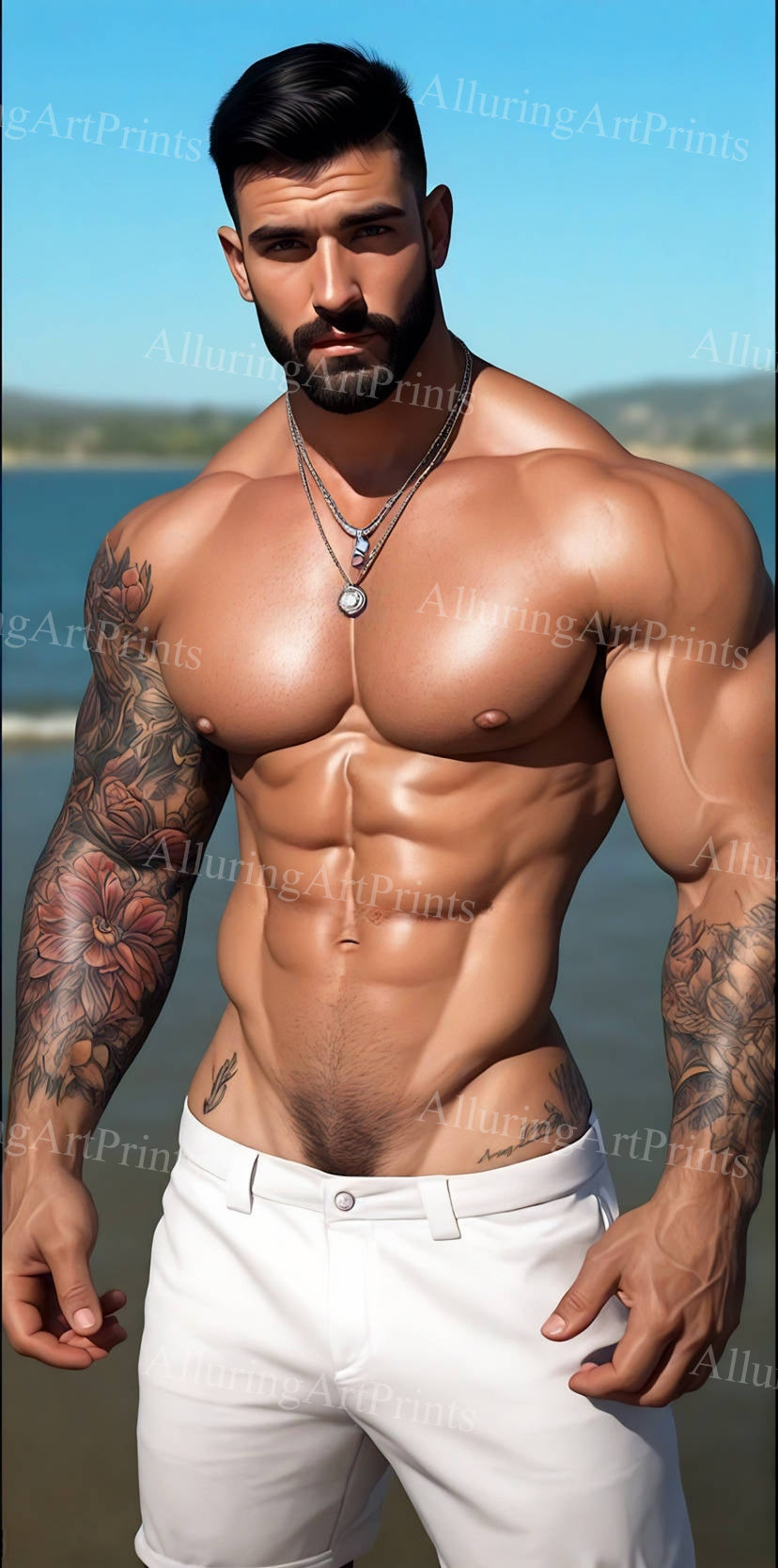 Male Model Muscular - H259