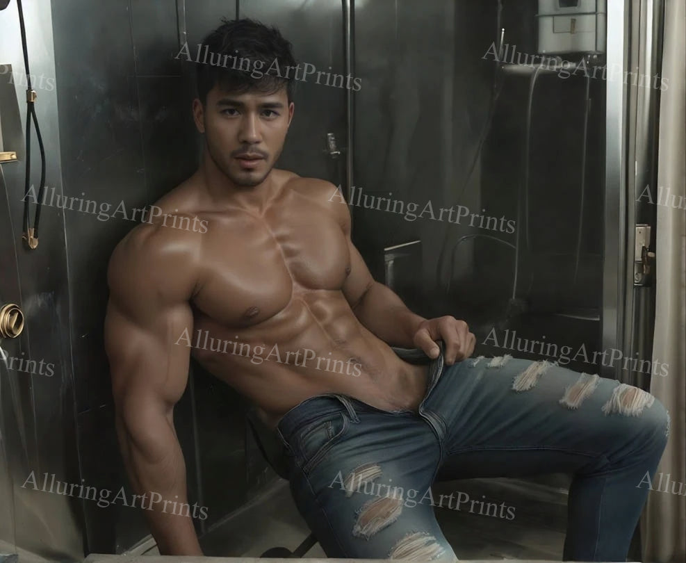 Male Model Muscular - H263