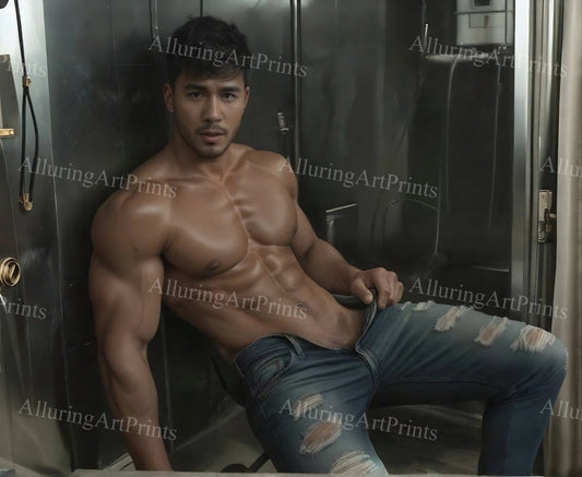 Male Model Muscular - H263