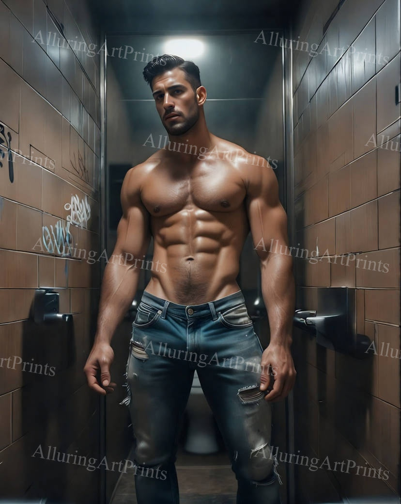 Male Model Muscular - H264