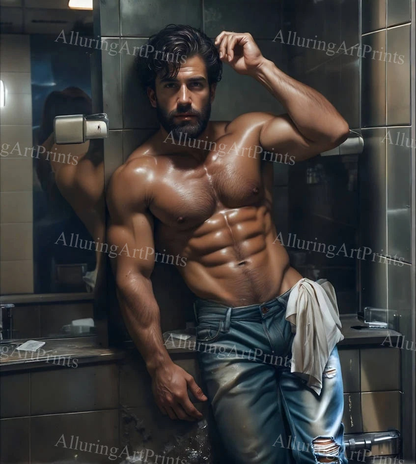 Male Model Muscular - H265