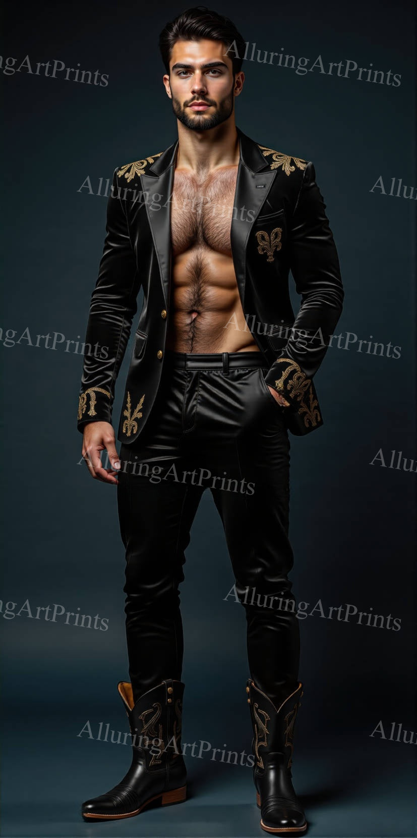 Male Model Muscular - H267