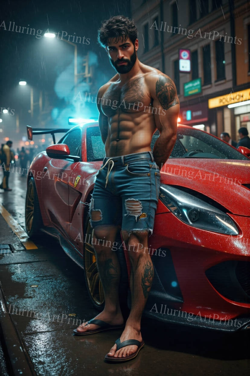 Male Model Muscular - H268