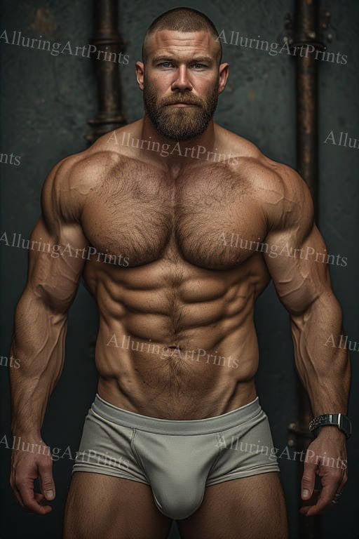 Male Model Muscular - H276