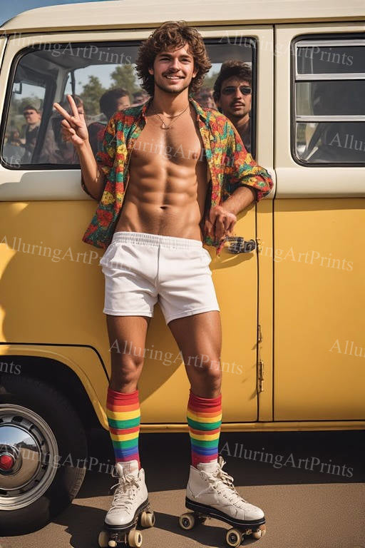 Male Model Muscular - H282