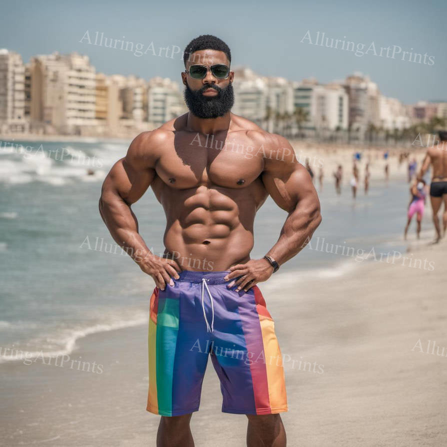 Male Model Muscular - H293