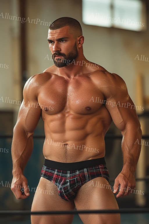 Male Model Muscular - H306