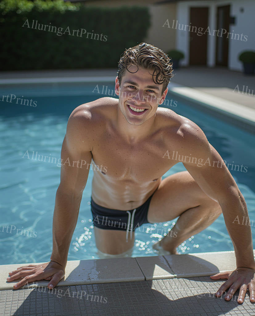 Male Model Muscular - H311