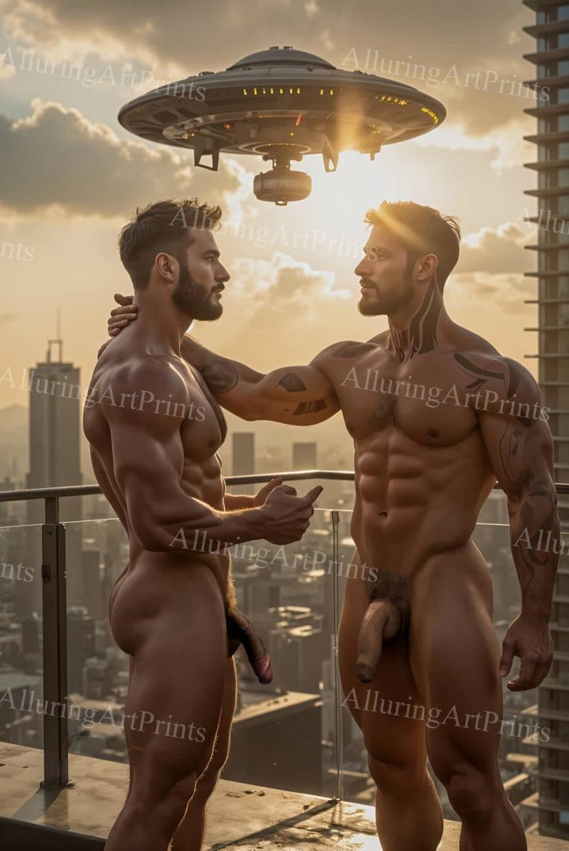 Nude Frontal Male Models Muscular - H399