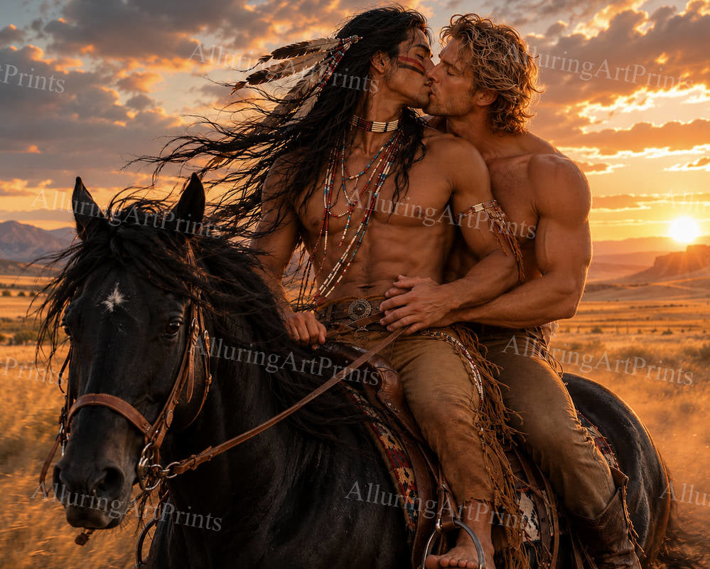 Male Models Muscular Digital Art AI Fantasy - H5