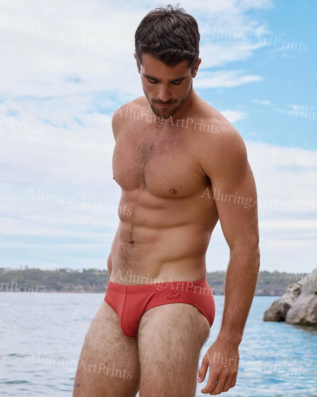 Male Model Muscular - H532