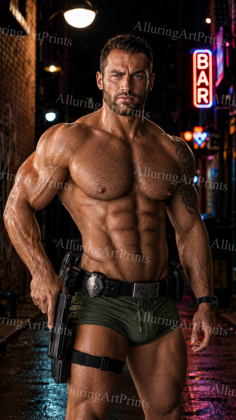 Male Model Muscular - H56