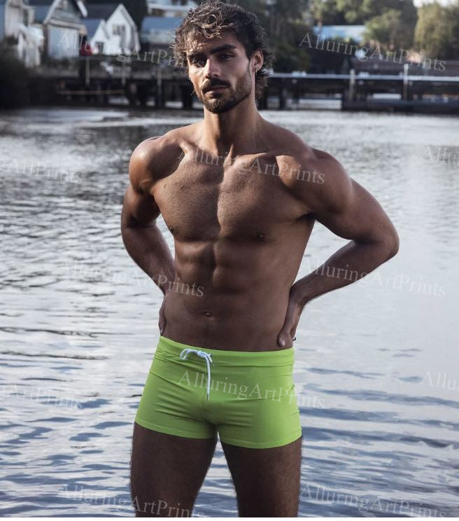 Male Model Muscular - H616