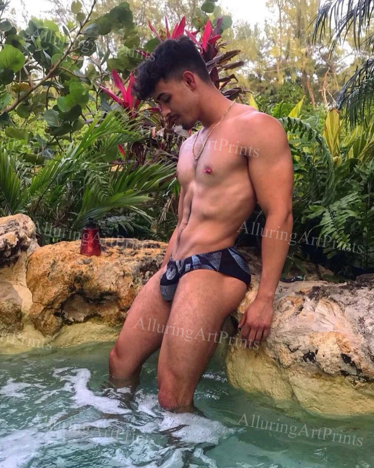 Male Model Muscular - H641