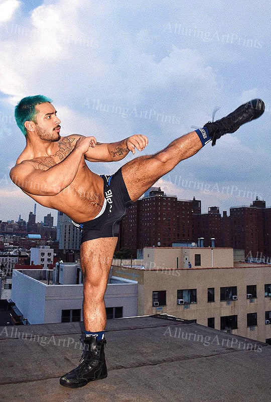 Male Model Muscular - H646