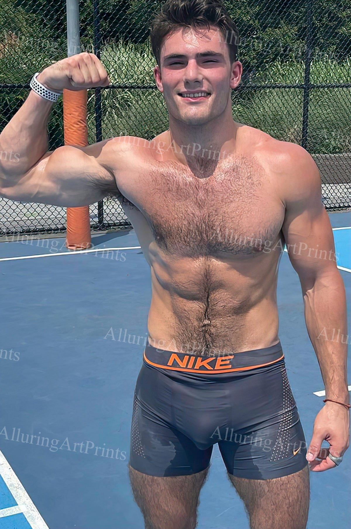 Male Model College Muscular - H661