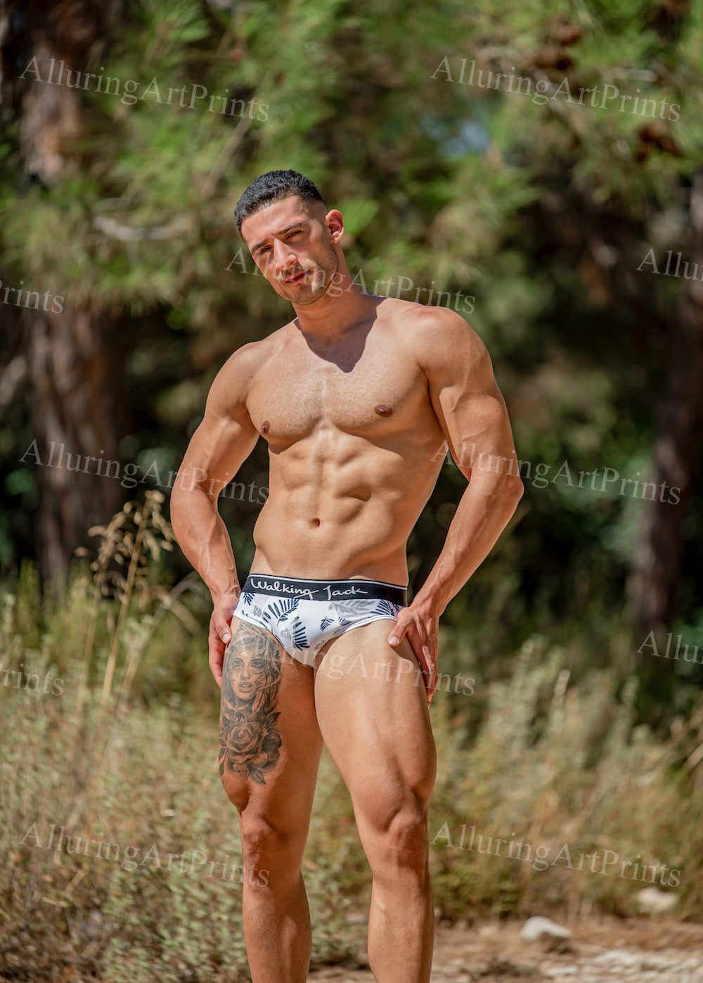 Male Model Muscular - H679