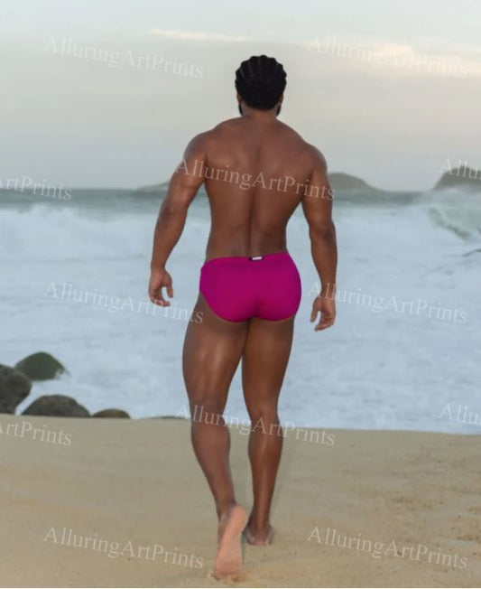 Male Model Muscular Buns- H694