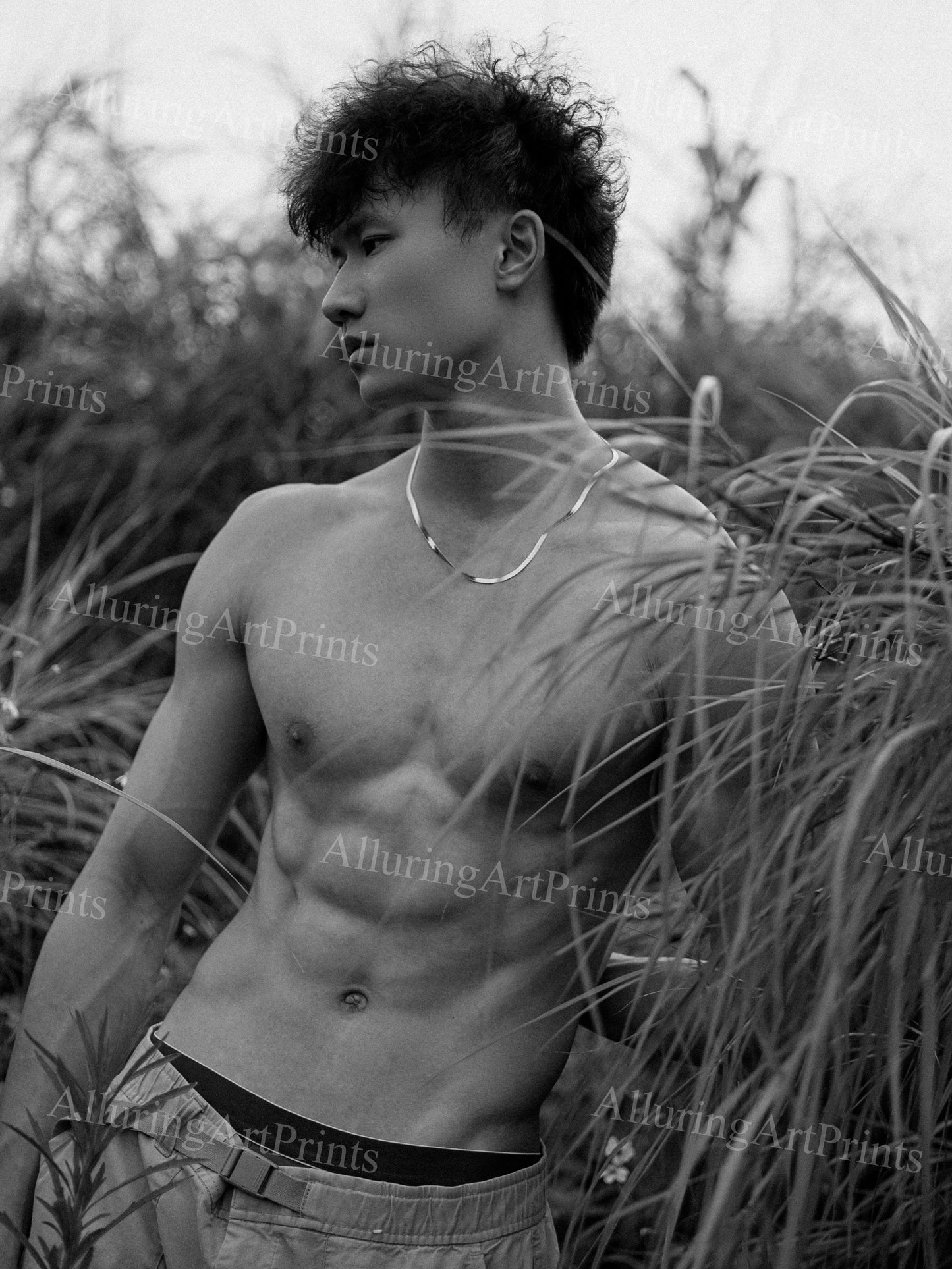 Asian Male Model Muscular - H721