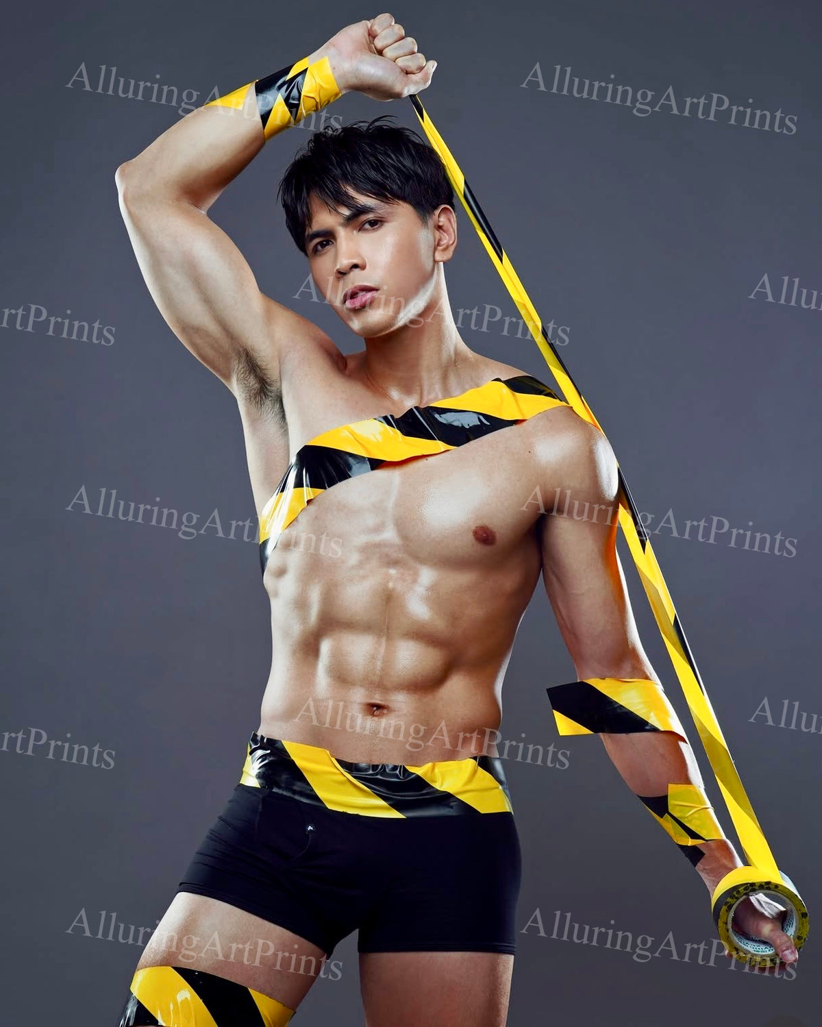Asian Male Model Muscular - H726
