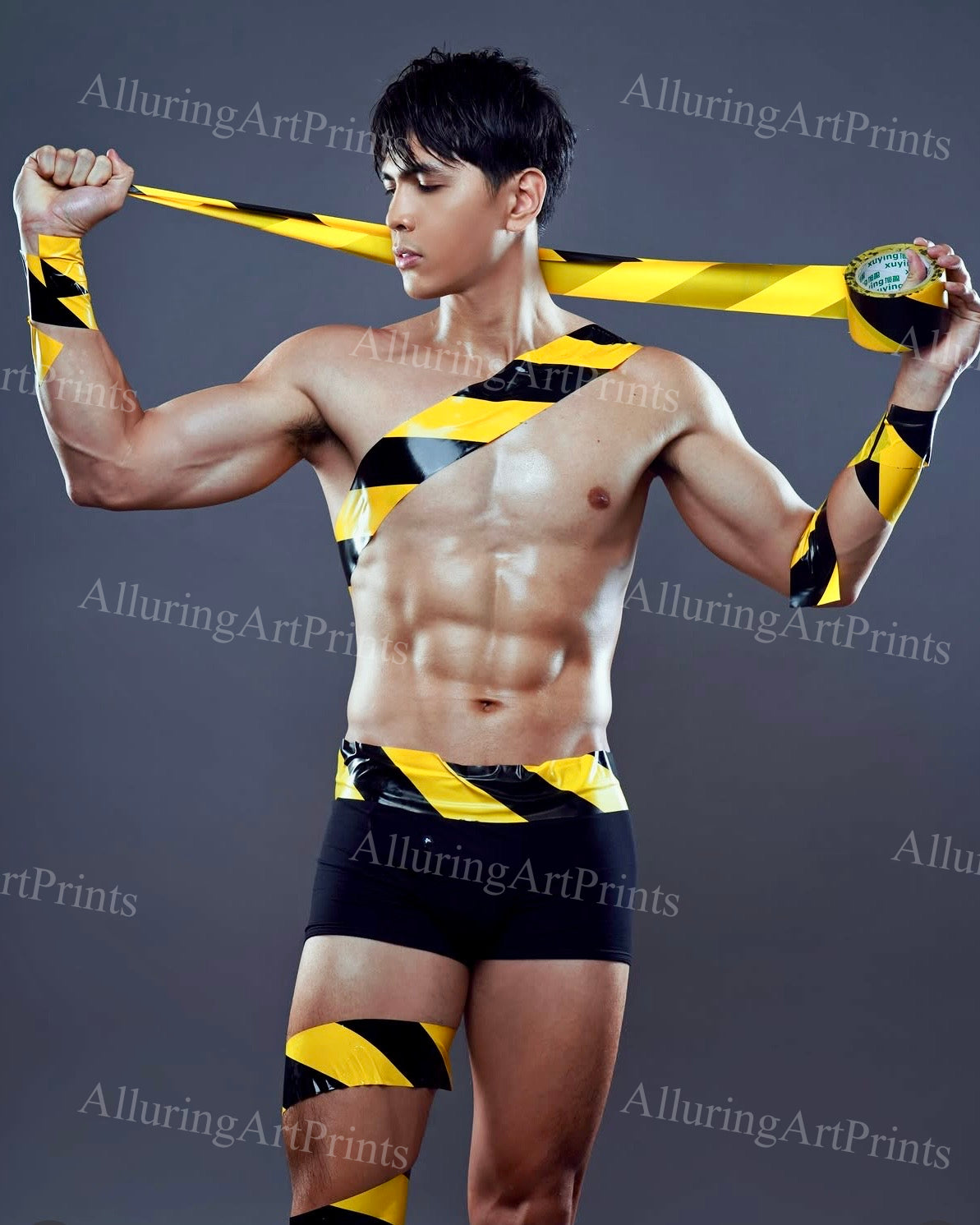 Asian Male Model Muscular - H727