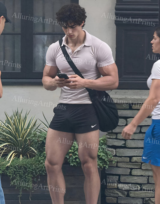 Male Model Muscular - H759