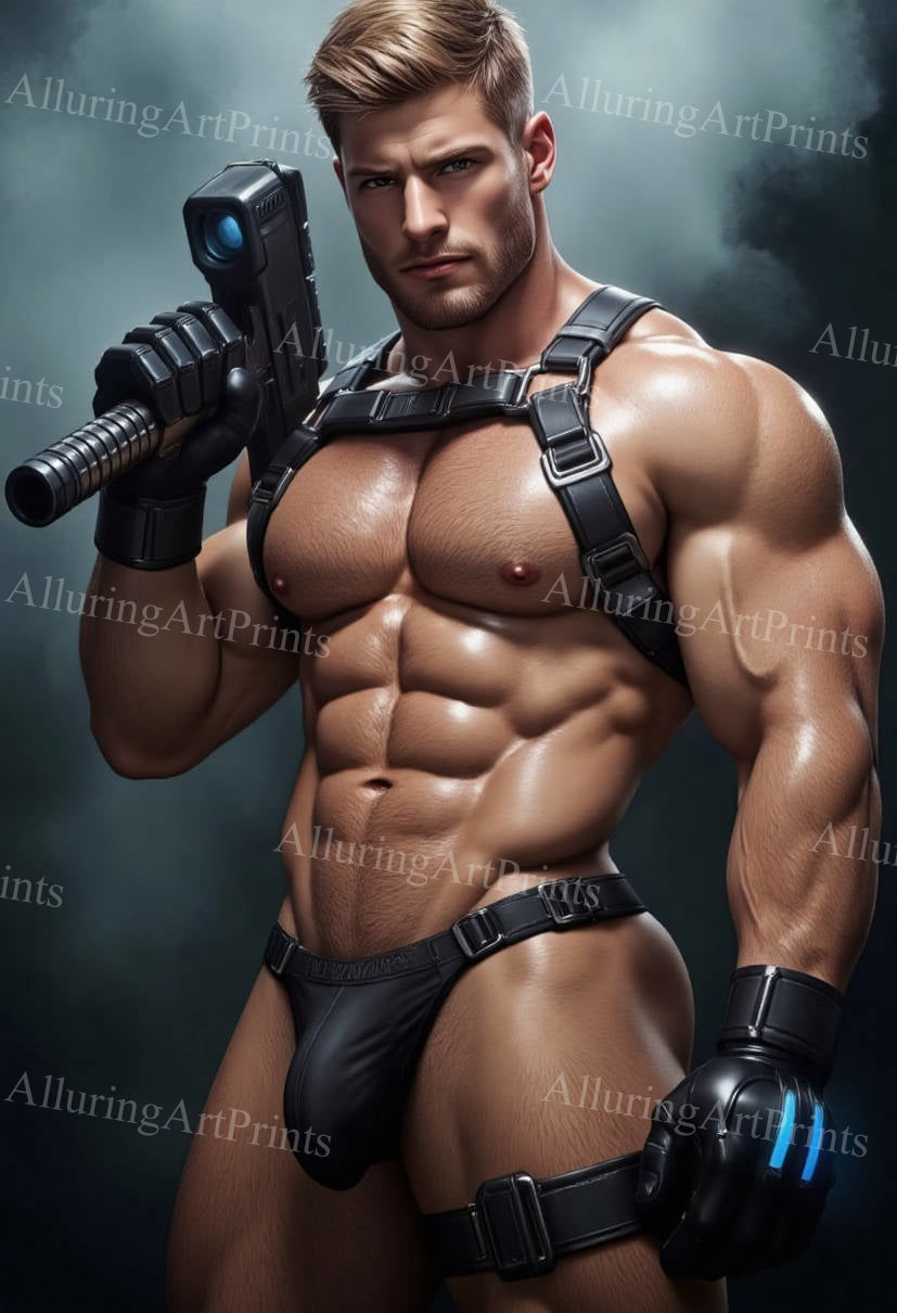 Male Model Muscular - H78