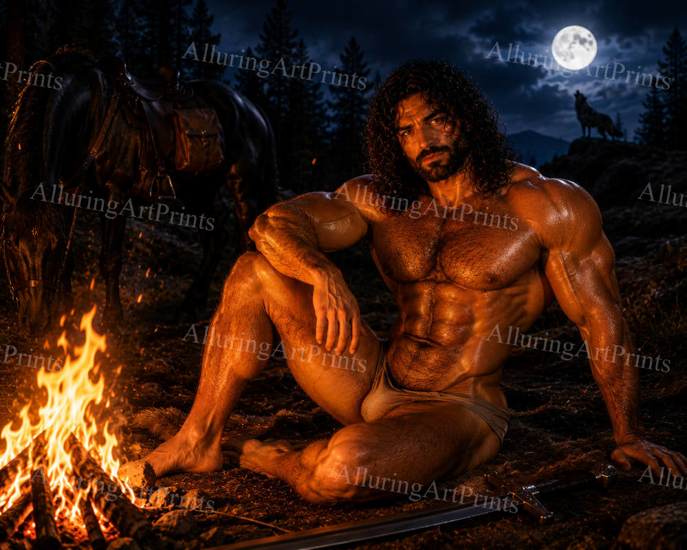 Male Model Muscular - H79