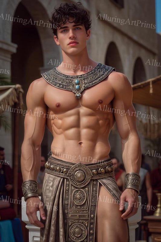Male Model Muscular - H934