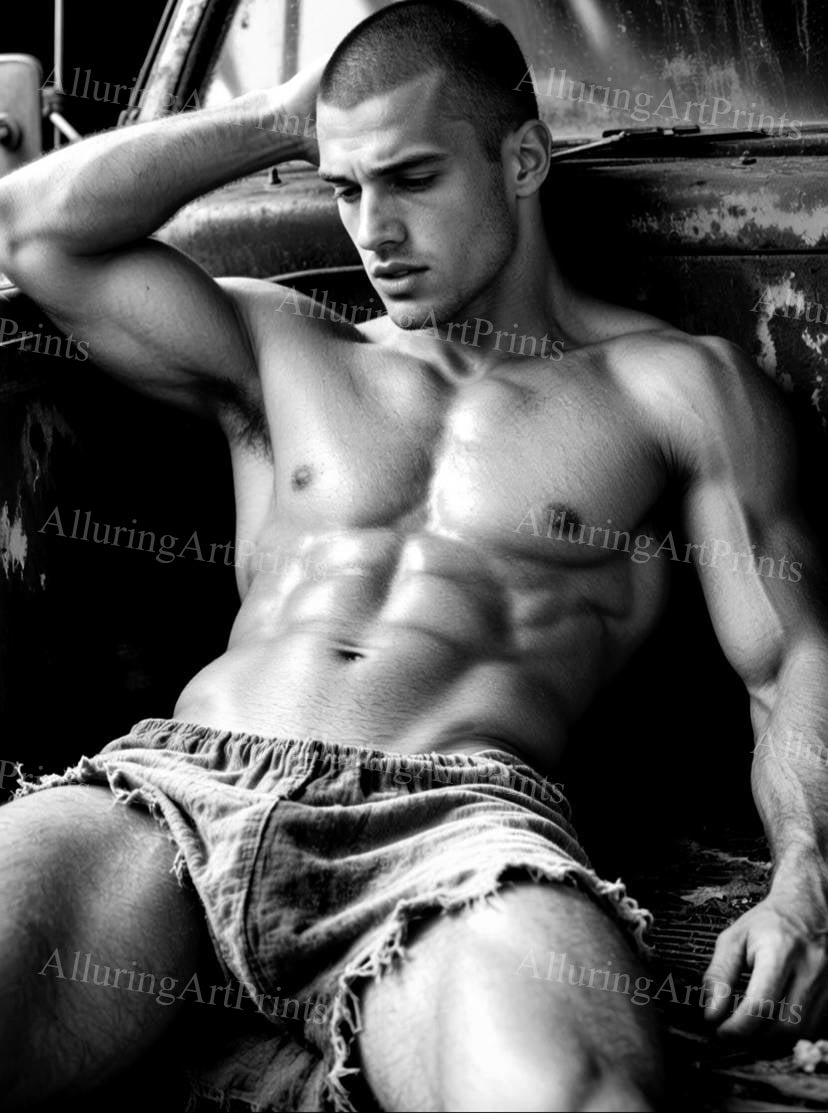 Male Model Muscular - H961
