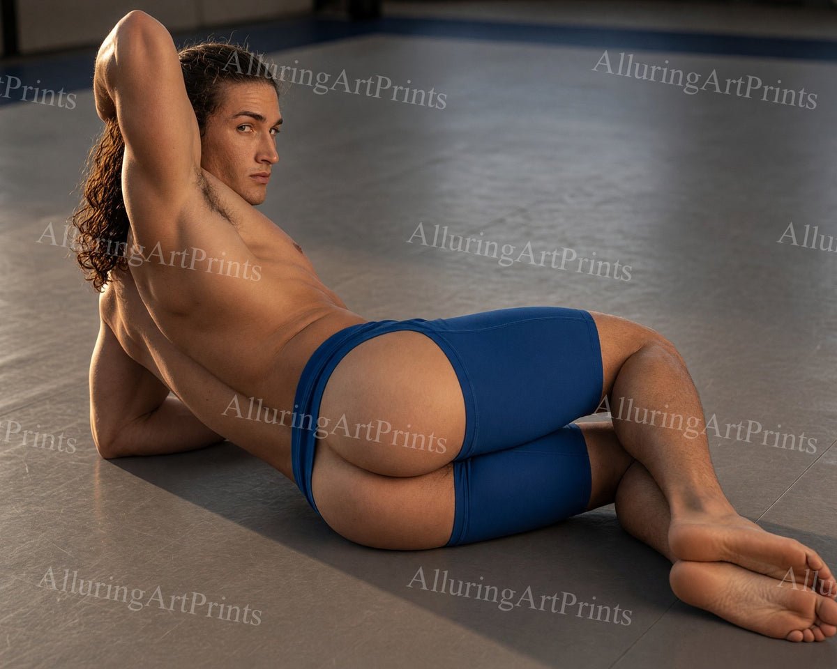 Athlete Male Model Muscular - HH166