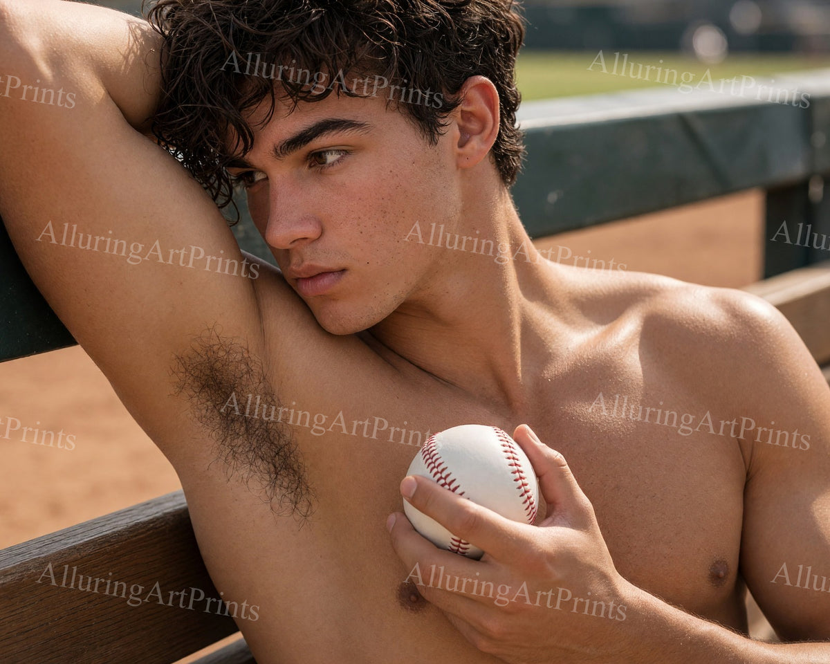 Latino Athlete Male Model Muscular - HH182