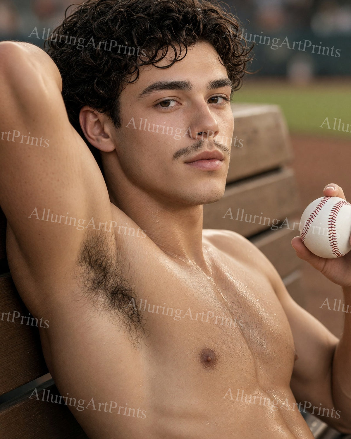 Latino Athlete Male Model Muscular - HH186