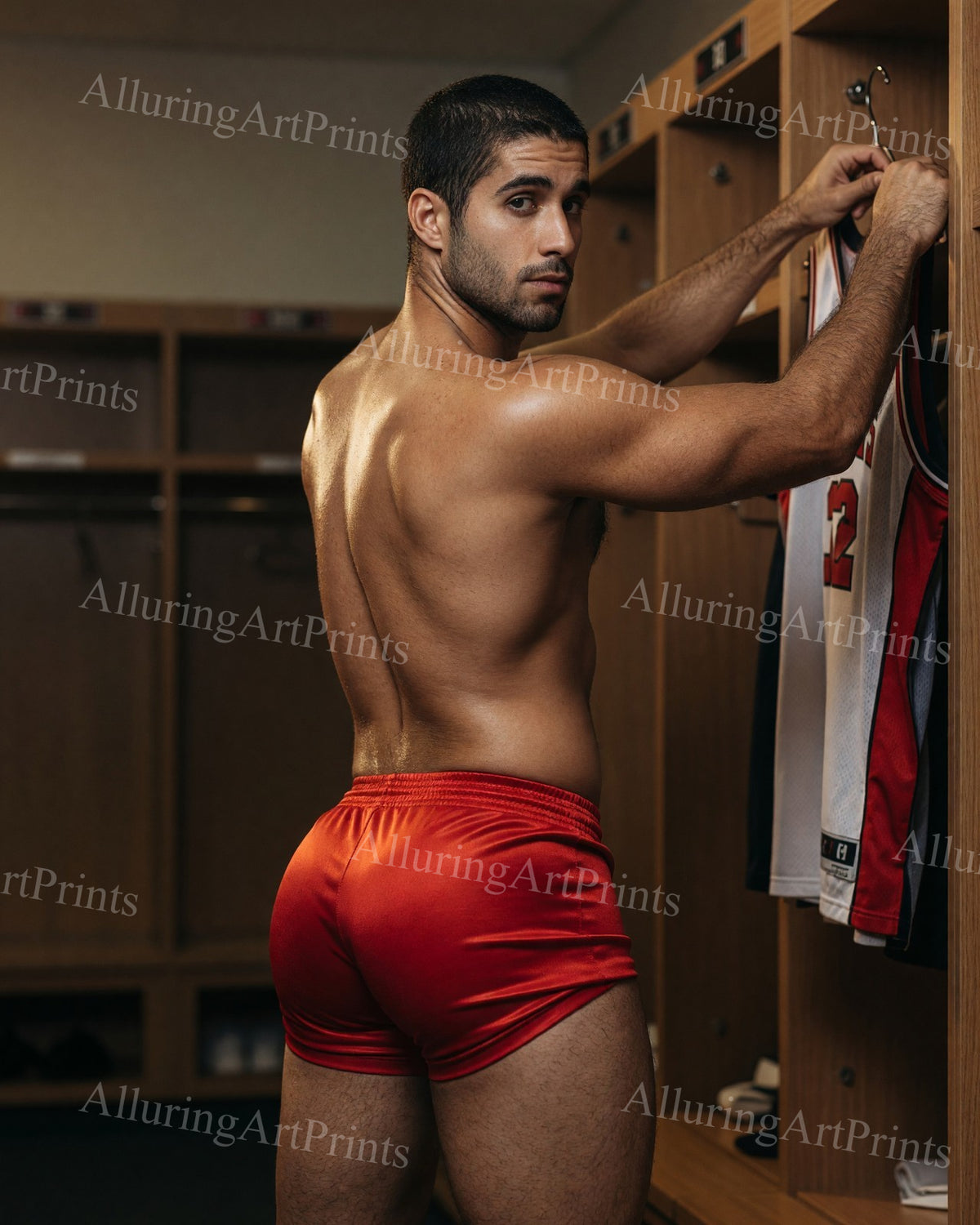 Latino Athlete Male Model Muscular - HH192