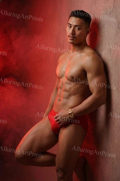 Asian Male Model Muscular - J259