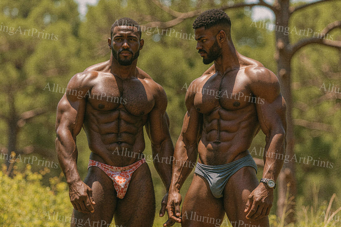 Black Male Models Muscular - J266