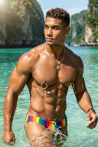 Male Model Muscular - J274