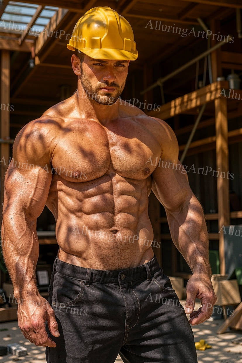 Male Model Muscular - J275