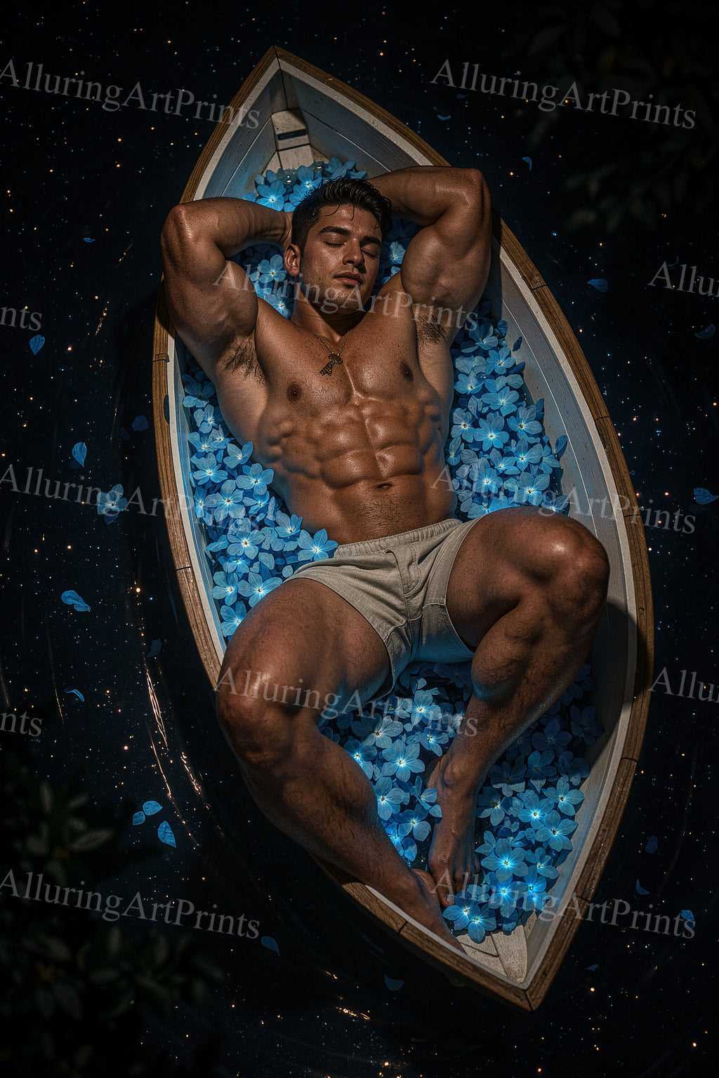 Male Model Muscular - J279